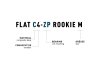 ACID Pedale FLAT C4-ZP ROOKIE M